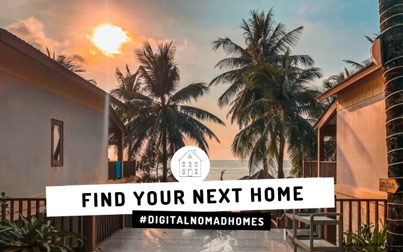 featured image how to find digital nomad accommodation article