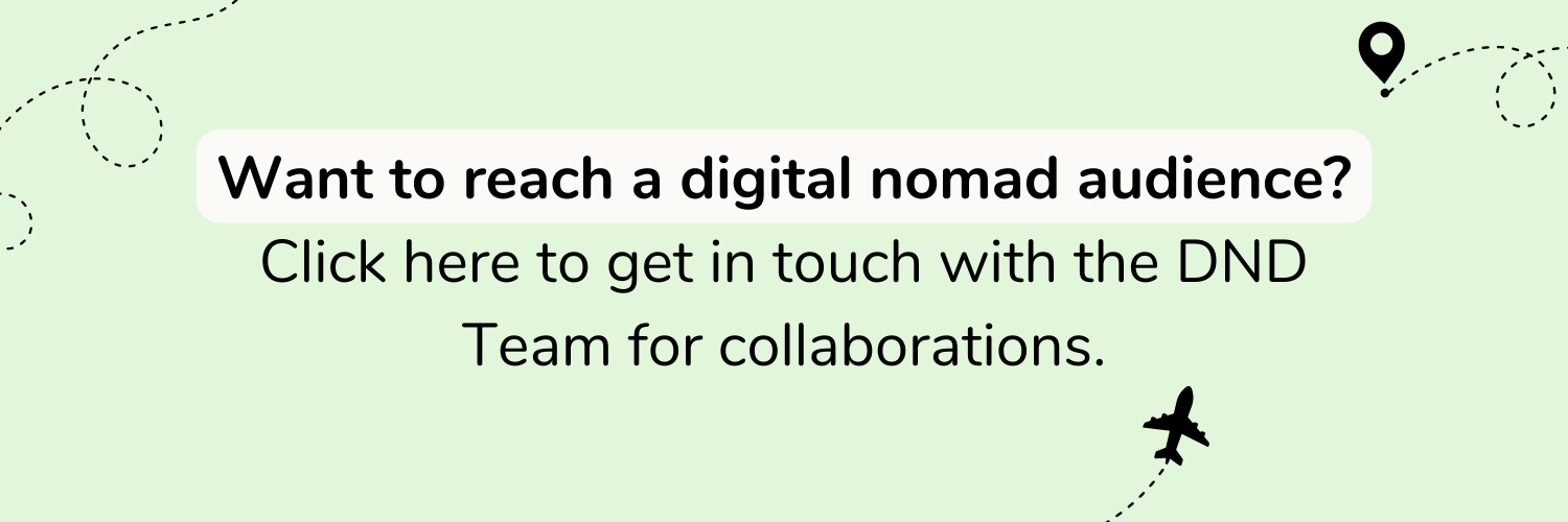 Reach a digital nomad travel audience with digital nomads daily