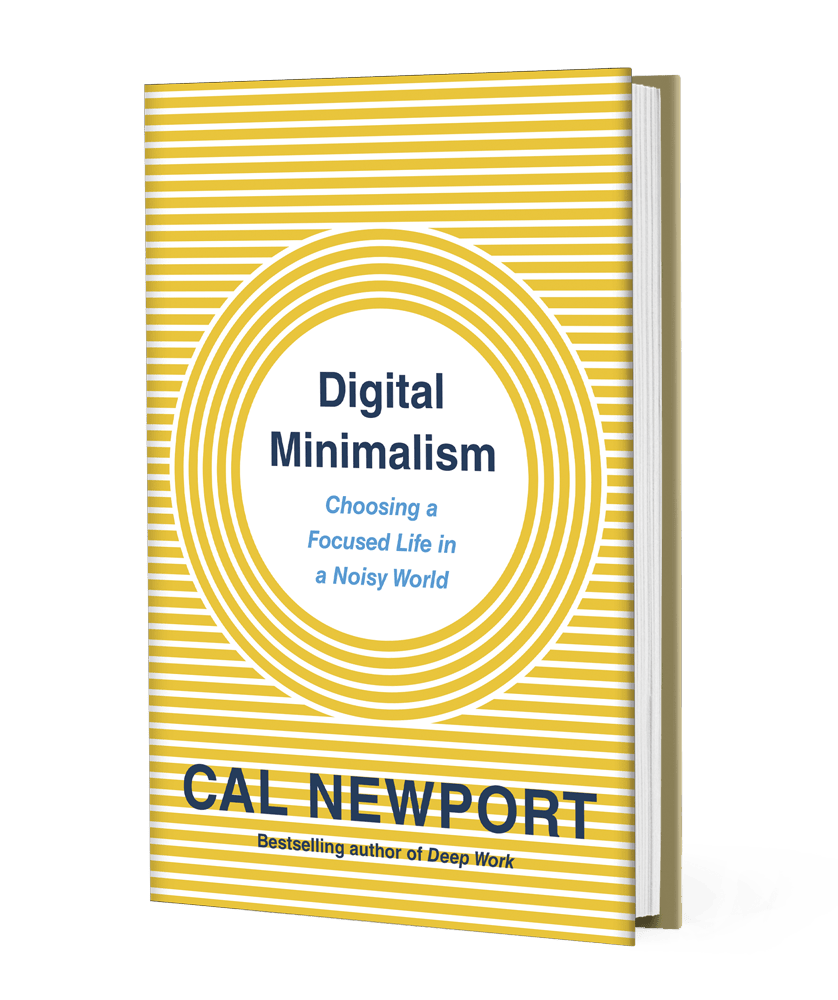 digital-minimalism-by-cal newport recommended by digital nomad entrepreneur Jeanna for the digital nomads daily podcast