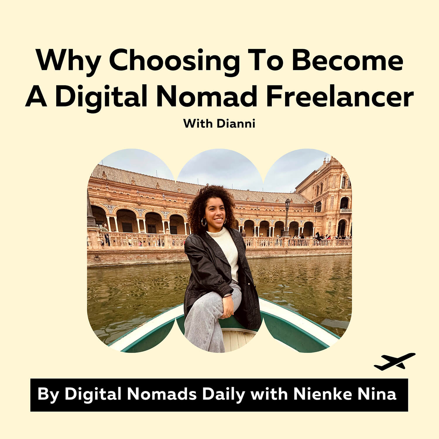 Cover The Digital Nomads Daily Podcast Podcast Episode 73 Why Choosing To Become A Digital Nomad Freelancer with Dianni